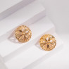 Blossom Bloom Studs | Rose Gold & Silver Floral Earrings