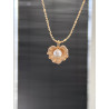 Pearl Bloom Necklace | Rose Gold Pendant with Freshwater Pearl
