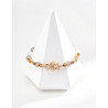 Pearl & Stone Bracelet | Rose Gold Accent
