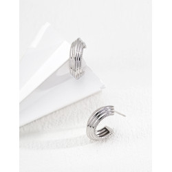 Stylish Layered Hoop Earrings