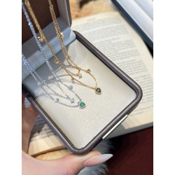 Delicate Layered Gemstone Necklace