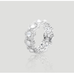 Artisan Gemstone Eternity Ring