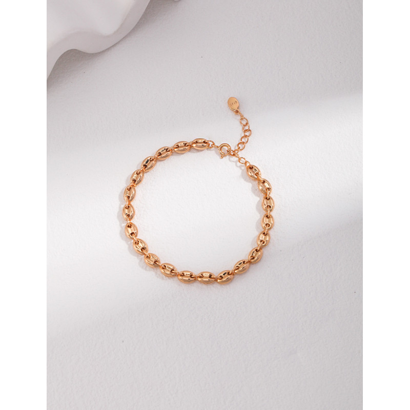 Marina Anchor Link Chain Bracelet