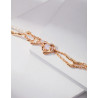 Echo Drift Bracelet | Layered Rose Gold & Silver Chain Bracelet