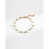 Pearl Bracelet | Aqua Stone Bracelet