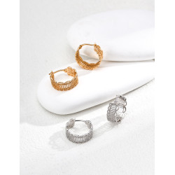 Silver Hoop Earrings | Cascade Design